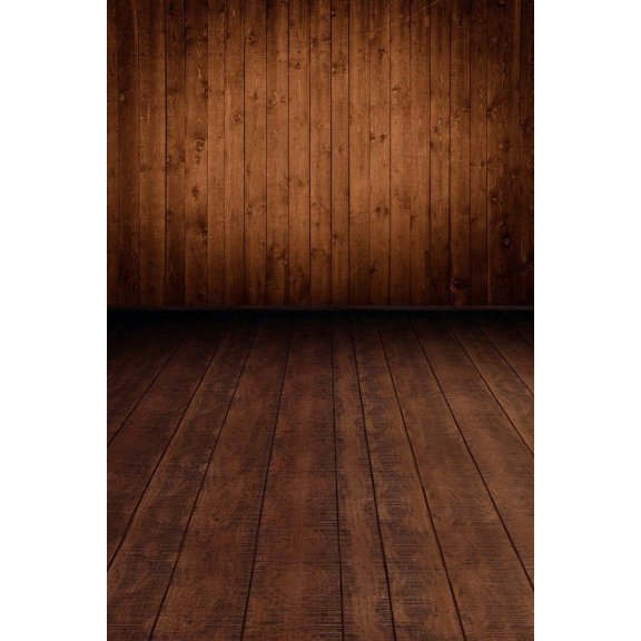 ABPHOTO Polyester Plain Wooden Floor Wall Stage Vintage Grunge Baby Kids Portrait Studio Props Photography Backdrops 5x7ft