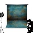 thumbnail image 1 of ABPHOTO Polyester Retro Background Blue Photography Backdrop Photocall for Fond Studio Photography 5x7ft, 1 of 4