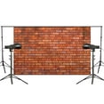 thumbnail image 1 of ABPHOTO Polyester Retro Photography Background Creative Red Brick Wall Photo Backdrops Photography Studio background Props 5x7ft/150x210cm, 1 of 5