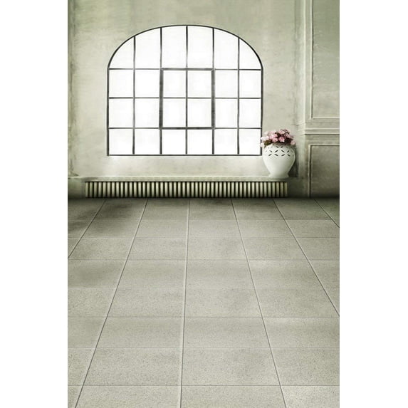 ABPHOTO Polyester Retro Vintage Indoor Window Floor Wedding Studio Photography Backdrops 5x7ft Props