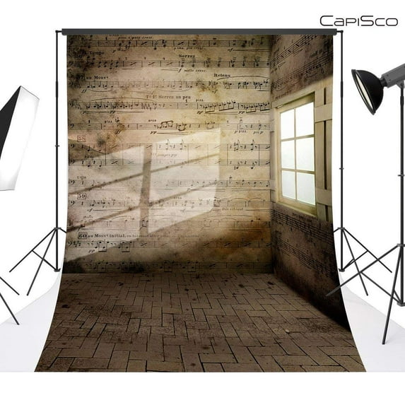 ABPHOTO Polyester Retro theme 5x7ft Indoor Studio Photography Background Backdrop