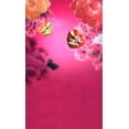 thumbnail image 1 of ABPHOTO Polyester Romantic Love Candy In Heart Love Box With Balloons Pink Red Picture Backgrounds Mural 5x7ft, 1 of 2