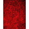 thumbnail image 1 of ABPHOTO Polyester Romantic Red Roses Wedding Photo Backgrounds 3D Flower Wall Backdrop Photography Studio Picture Shooting Valentine's Day Backdrops 5x7ft, 1 of 2