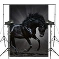 thumbnail image 1 of ABPHOTO Polyester Running Horse Photography Background Animals Backdrop Studio Props Wall 5x7ft Bedroom Background Photo, 1 of 5