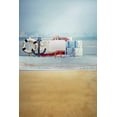 thumbnail image 1 of ABPHOTO Polyester Sand Beach Sea Seaside Anchor Wedding Vacation Studio Photography Backdrops 5x7ft Mural Cloth, 1 of 2