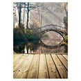 thumbnail image 1 of ABPHOTO Polyester Scenic Background Photo Studio Photography Backdrops Arched Bridge 5x7ft, 1 of 2