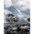 thumbnail image 1 of ABPHOTO Polyester Sea Cloud Bird Photography Backdrops Photo Props Studio Background 5x7ft, 1 of 2