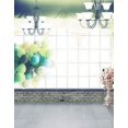 thumbnail image 1 of ABPHOTO Polyester Stone Floor Balloon Flowers Photography Backdrops Photo Props Studio Background 5x7ft, 1 of 2