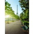 thumbnail image 1 of ABPHOTO Polyester Street Photo Backdrops Chair Studio Props Romantic Photography Background 5x7ft, 1 of 2