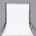 thumbnail image 1 of ABPHOTO Polyester Studio 5x7ft White Photo Video Photography Studio Backdrop Background Screen, 1 of 3