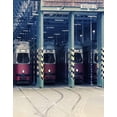 thumbnail image 1 of ABPHOTO Polyester Train Station Photography Backdrops Photo Props Studio Background 5x7ft, 1 of 2