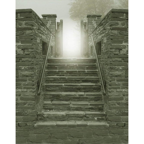 ABPHOTO Polyester Vintage Brick Building Photography Backdrops Photo Props Studio Background 5x7ft