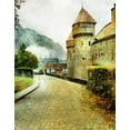 thumbnail image 1 of ABPHOTO Polyester Vintage Castle Yellow Trees Photography Backdrops Photo Props Studio Background 5x7ft, 1 of 2