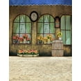 thumbnail image 1 of ABPHOTO Polyester Vintage House Flowers Photography Backdrops Photo Props Studio Background 5x7ft, 1 of 2