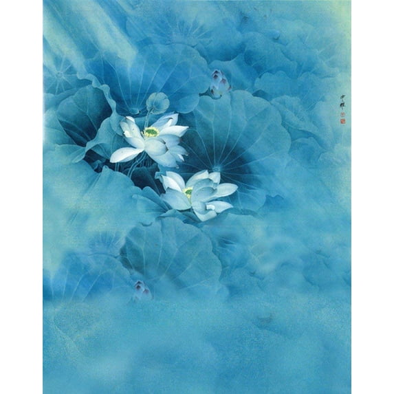 ABPHOTO Polyester Vintage Mottled Floral Flower Print 5x7ft Photography Backgrounds