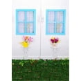 thumbnail image 1 of ABPHOTO Polyester Window Photography Backdrops Children Flowers Grass Photo Studio Baby Background Props 5x7ft, 1 of 4