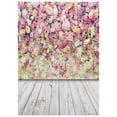 thumbnail image 1 of ABPHOTO Polyester Wooden Floor Baby Flower Photo Background Child Photography Backdrop 5x7ft, 1 of 2