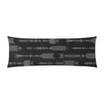 thumbnail image 1 of ABPHOTO Stylized Arrows Body Pillowcase Pillow Cover Pillow Protector Two Sides Printing 20x60 inch, 1 of 1