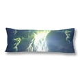 thumbnail image 1 of ABPHOTO Thunder Body Pillow Covers Pillowcase Throw Pillows 20x60 inch, 1 of 2
