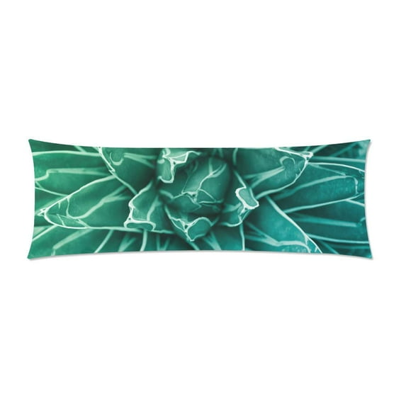 ABPHOTO Top Cactus Long Body Pillowcase Pillow Cover Pillowslip 20x60 inch