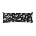 thumbnail image 1 of ABPHOTO Unicorn Floral Long Body Pillowcase Pillow Cover Pillowslip 20x60 inch, 1 of 1