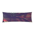 thumbnail image 1 of ABPHOTO Usa Flag Long Body Pillowcase Pillow Cover Pillowslip 20x60 inch, 1 of 2