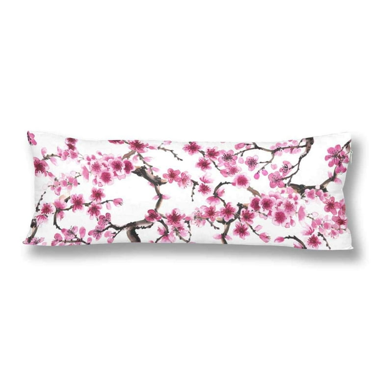 Sakura body pillow top