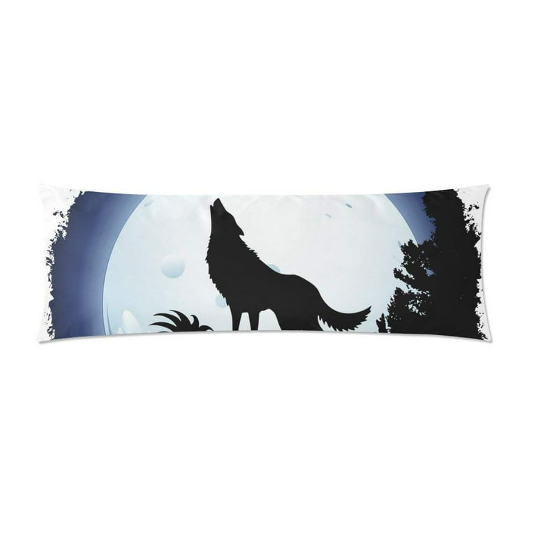 Wolf body cheap pillow