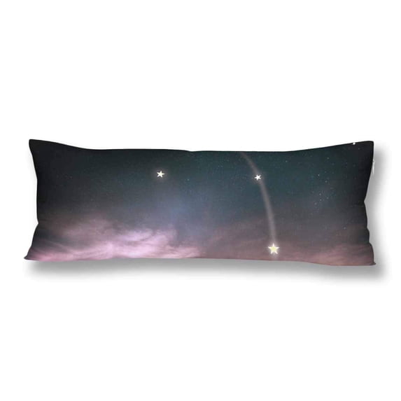 ABPHOTO Women and Man Sunset Body Pillow Covers Pillowcase Throw Pillows 20x60 inch