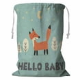 thumbnail image 1 of ABPHQTO A Cute Fox Storage Basket Laundry Bag with Drawstring 18x24 Inch, 1 of 3