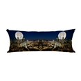 thumbnail image 1 of ABPHQTO A Full Moon Over An Urban Metropolis Body Pillow Covers Pillow Case Protector Pillowcase 20x60 Inch, 1 of 1