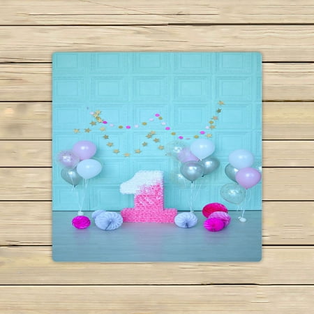 ABPHQTO A Lot Of Balloons Blue Color Towels Beach Bath Pool Sprot Travel Hand Spa Towel 13x13 Inch