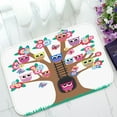 thumbnail image 1 of ABPHQTO A Tree Full Of Owls Doormat Entrance Rug Area Rug Floor Mat Home Decor 23.5x16.7 Inch, 1 of 1