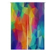 thumbnail image 1 of ABPHQTO Abstract Geometric Full Color Japanese Noren Curtain Doorway Door Window Treatment Curtains Cotton Linen Curtain 85x120 cm, 1 of 1