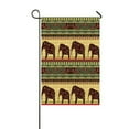 thumbnail image 1 of ABPHQTO African Style Elephant Home Outdoor Garden Flag House Banner Size 12x18 Inch, 1 of 1