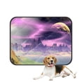 thumbnail image 1 of ABPHQTO Alien Planet Rocks Moon Pet Dog Cat Bed Pee Pads Mat Cushion Potty Dogsblankets Crate Bed Kennel 36x48 inch, 1 of 4