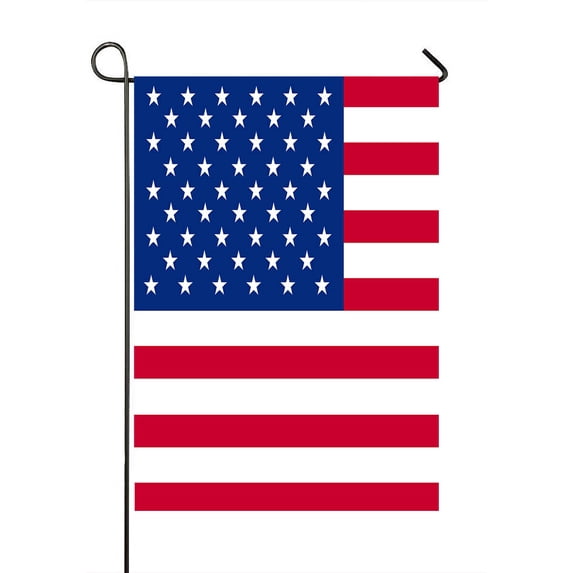 ABPHQTO American Flag Home Outdoor Garden Flag House Banner Size 28x40 Inch