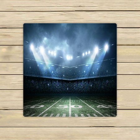 ABPHQTO American Football Stadium Towels Beach Bath Pool Sprot Travel Hand Spa Towel 13x13 Inch