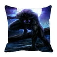 thumbnail image 1 of ABPHQTO Angry Werewolf Night Forest Pillow Case Pillow Cover Pillow Protector Two Sides For Couch Bed 20x20 Inch, 1 of 1