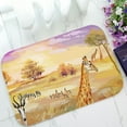 thumbnail image 1 of ABPHQTO Animals Savannah Doormat Entrance Rug Area Rug Floor Mat Home Decor 23.5x16.7 Inch, 1 of 1