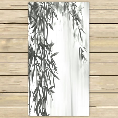 ABPHQTO Bamboo Forest Towels Beach Bath Pool Sprot Travel Hand Spa Towel 30x56 Inch