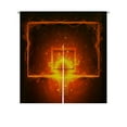 thumbnail image 1 of ABPHQTO Basketball Hoop Japanese Noren Curtain Doorway Door Window Treatment Curtains Cotton Linen Curtain 85x120 cm, 1 of 1