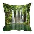 thumbnail image 1 of ABPHQTO Big Waterfall From Plitvice Pillow Case Pillow Cover Pillow Protector Two Sides For Couch Bed 18x18 Inch, 1 of 1