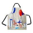 thumbnail image 1 of ABPHQTO Birthday Cake Apron Home Kitchen Apron with Pockets, 1 of 1
