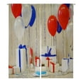 thumbnail image 1 of ABPHQTO Birthday Cake Japanese Noren Curtain Doorway Door Window Treatment Curtains Cotton Linen Curtain 85x150 cm, 1 of 1