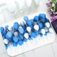 thumbnail image 1 of ABPHQTO Blue And White Party Balloons Doormat Entrance Rug Area Rug Floor Mat Home Decor 23.5x16.7 Inch, 1 of 1