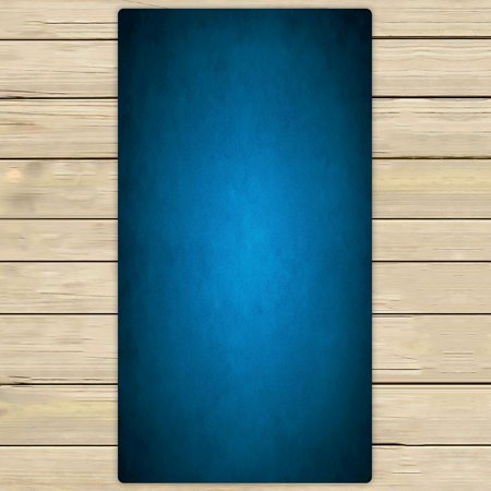ABPHQTO Blue Textured Towels Beach Bath Pool Sprot Travel Hand Spa Towel 30x56 Inch