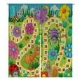 thumbnail image 1 of ABPHQTO Board Game Theme Japanese Noren Curtain Doorway Door Window Treatment Curtains Cotton Linen Curtain 85x150 cm, 1 of 1