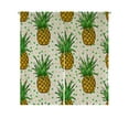 thumbnail image 1 of ABPHQTO Bright Pineapples Japanese Noren Curtain Doorway Door Window Treatment Curtains Cotton Linen Curtain 85x150 cm, 1 of 1
