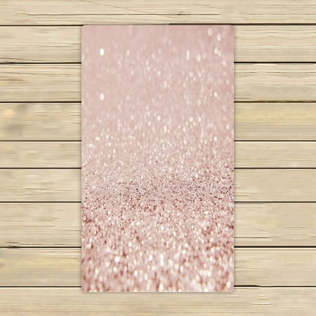 ABPHQTO Bright Sparkling Bokeh Towels,Beach Bath Pool Sprot Travel Hand Spa Towel 16x28 Inch